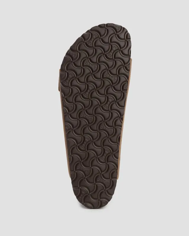 Brązowe klapki męskie Birkenstock Arizona Regular 1028272-braun