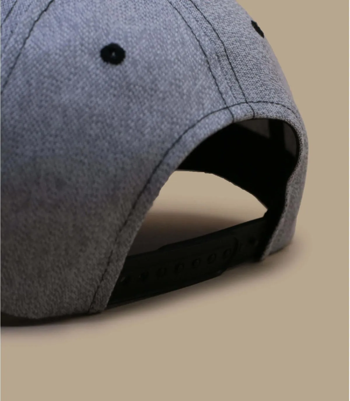 Cappello da baseball nero grigioLondon light misty grey     