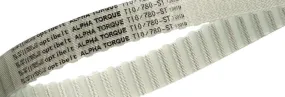 Cinghia sincrona OPTIBELT, 150 denti, passo 5mm, dimensioni 750mm x 12mm, in Poliuretano