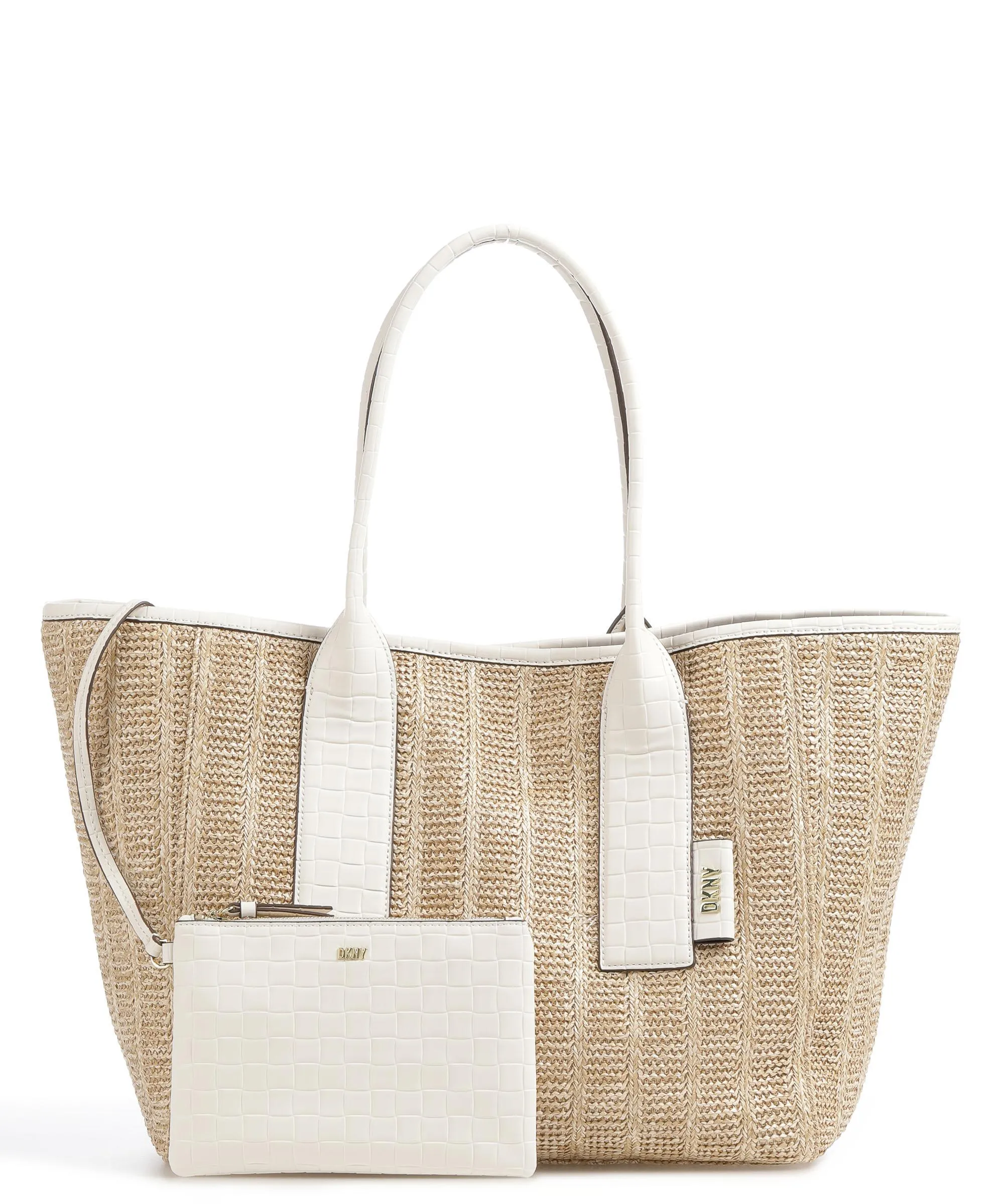 DKNY Grayson Borsa shopper polipropilene natura  