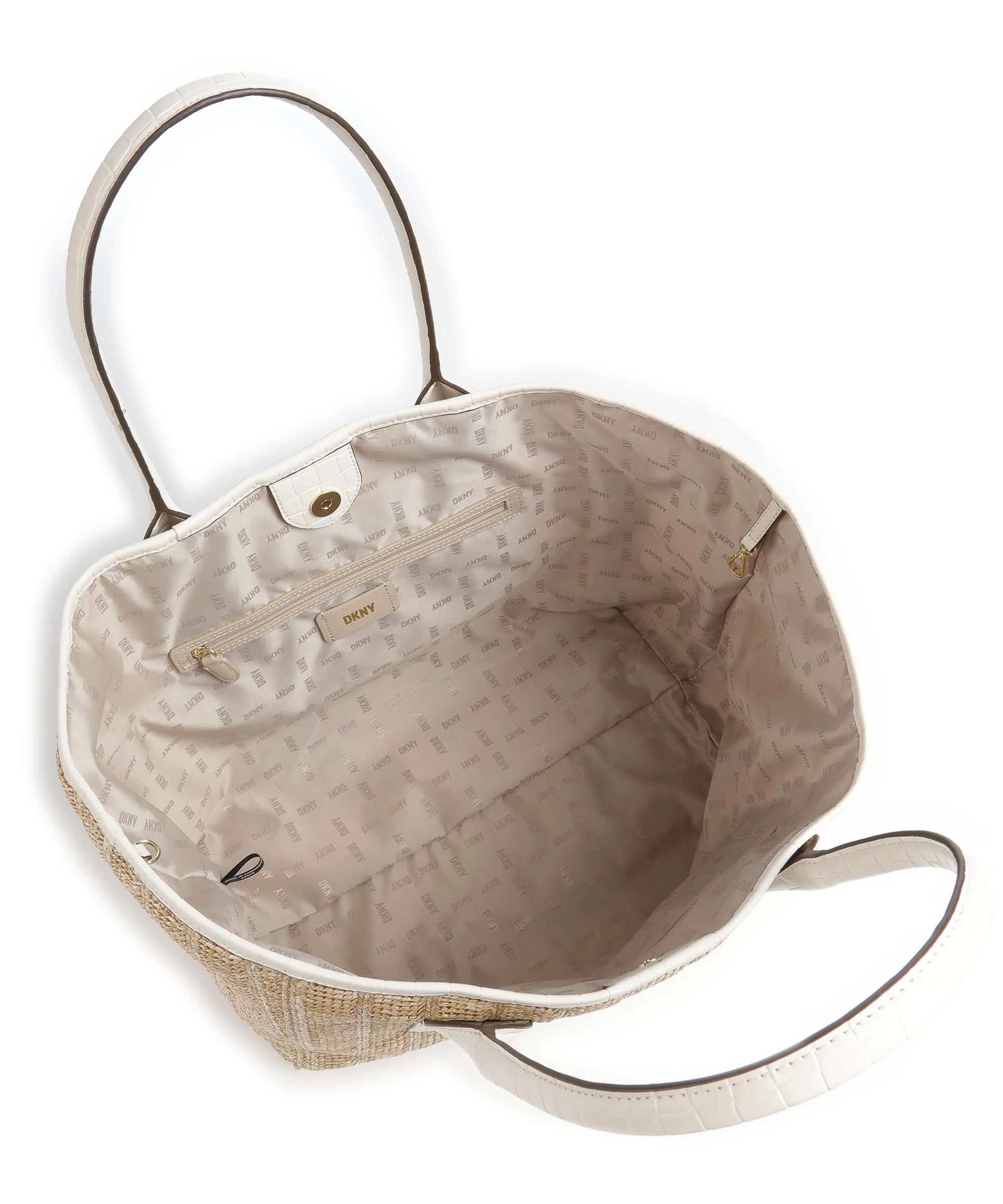  DKNY Grayson Borsa shopper polipropilene natura  