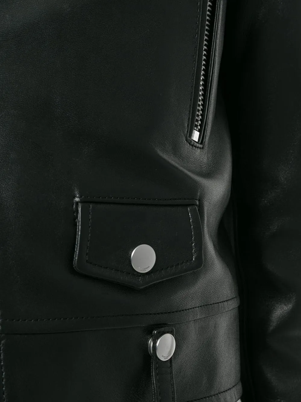 Giubbotto 'Biker' in pelle