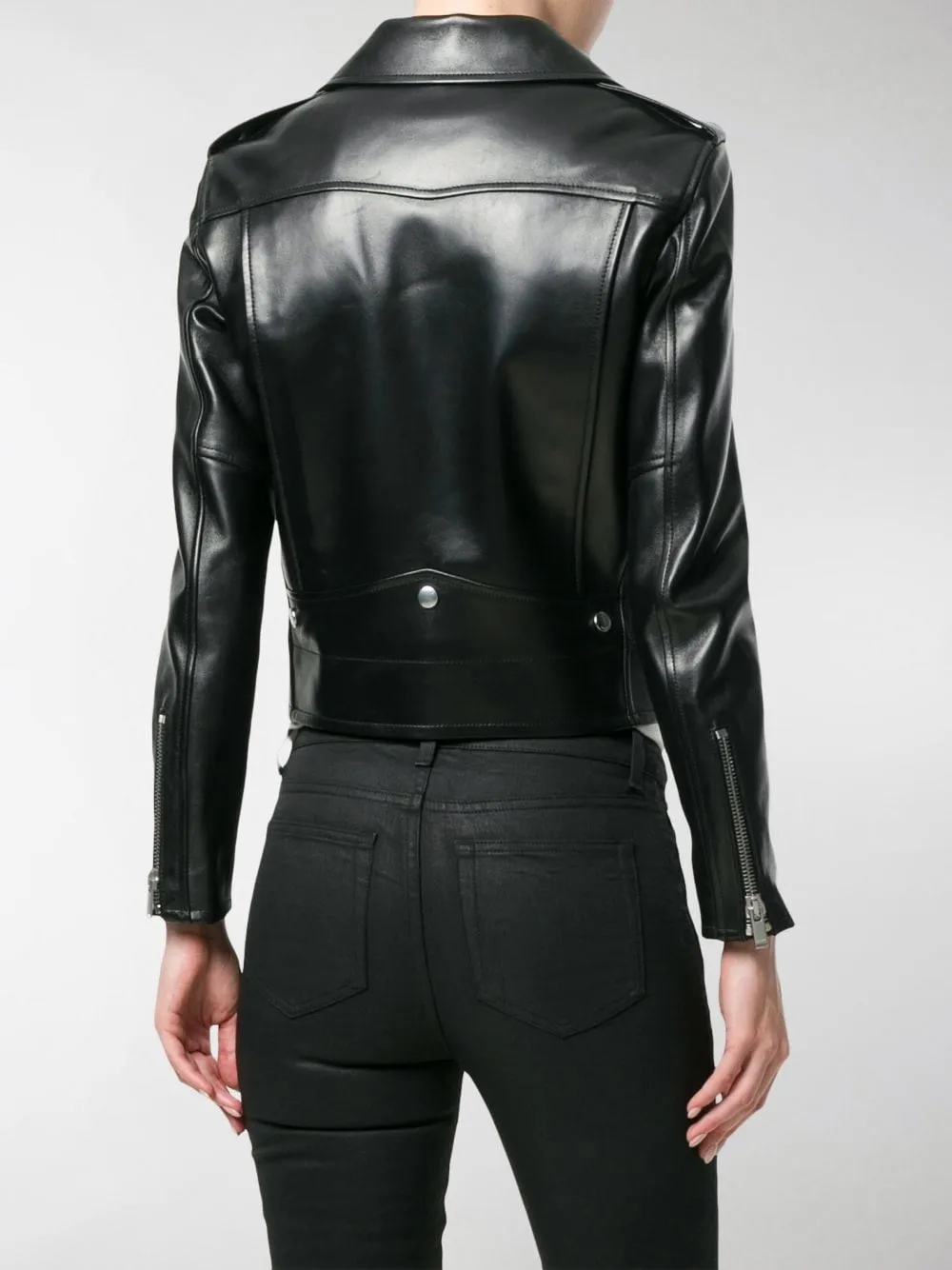 Giubbotto 'Biker' in pelle