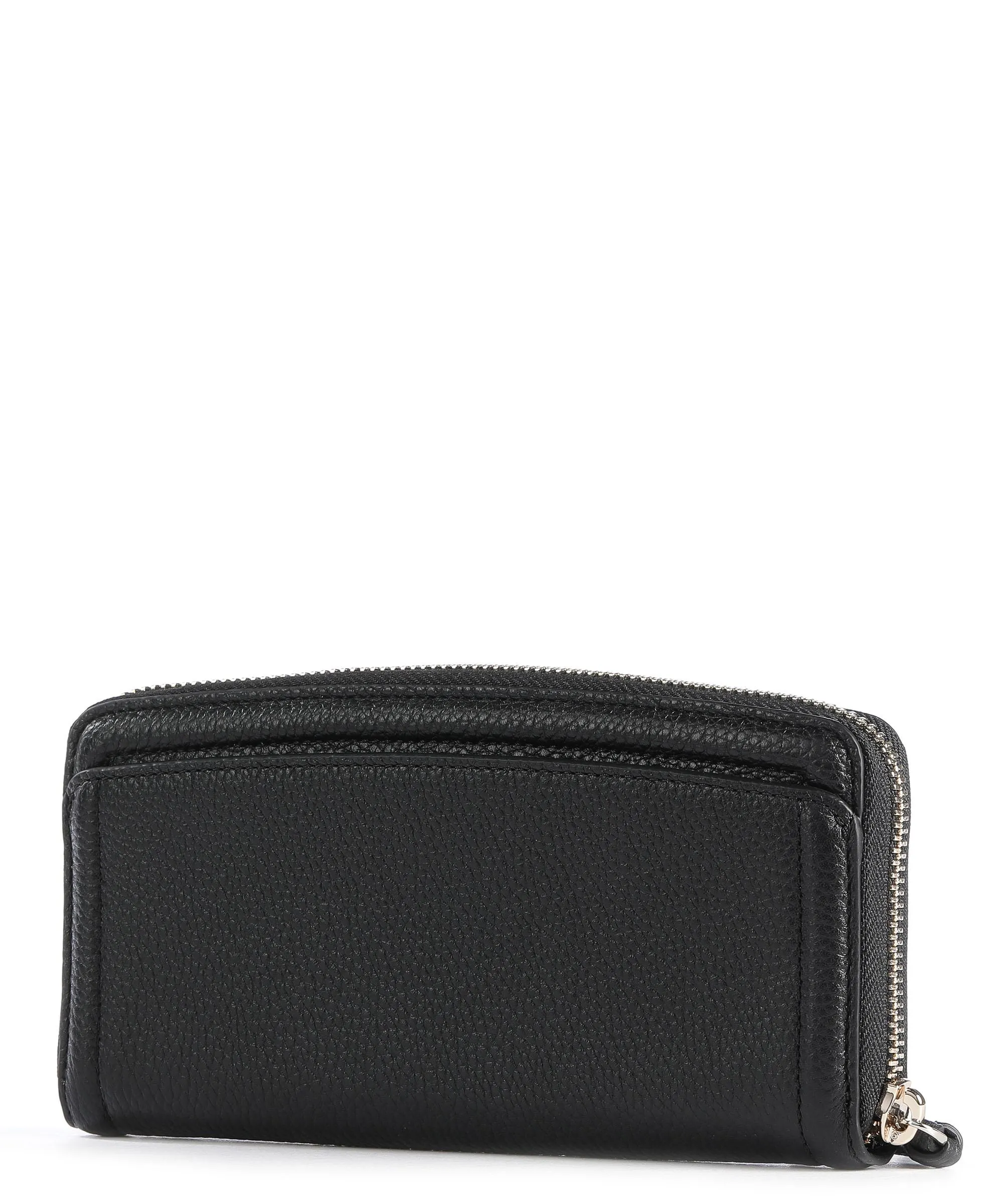  Kate Spade New York Knott Portafoglio pelle di vacchetta grana nero  