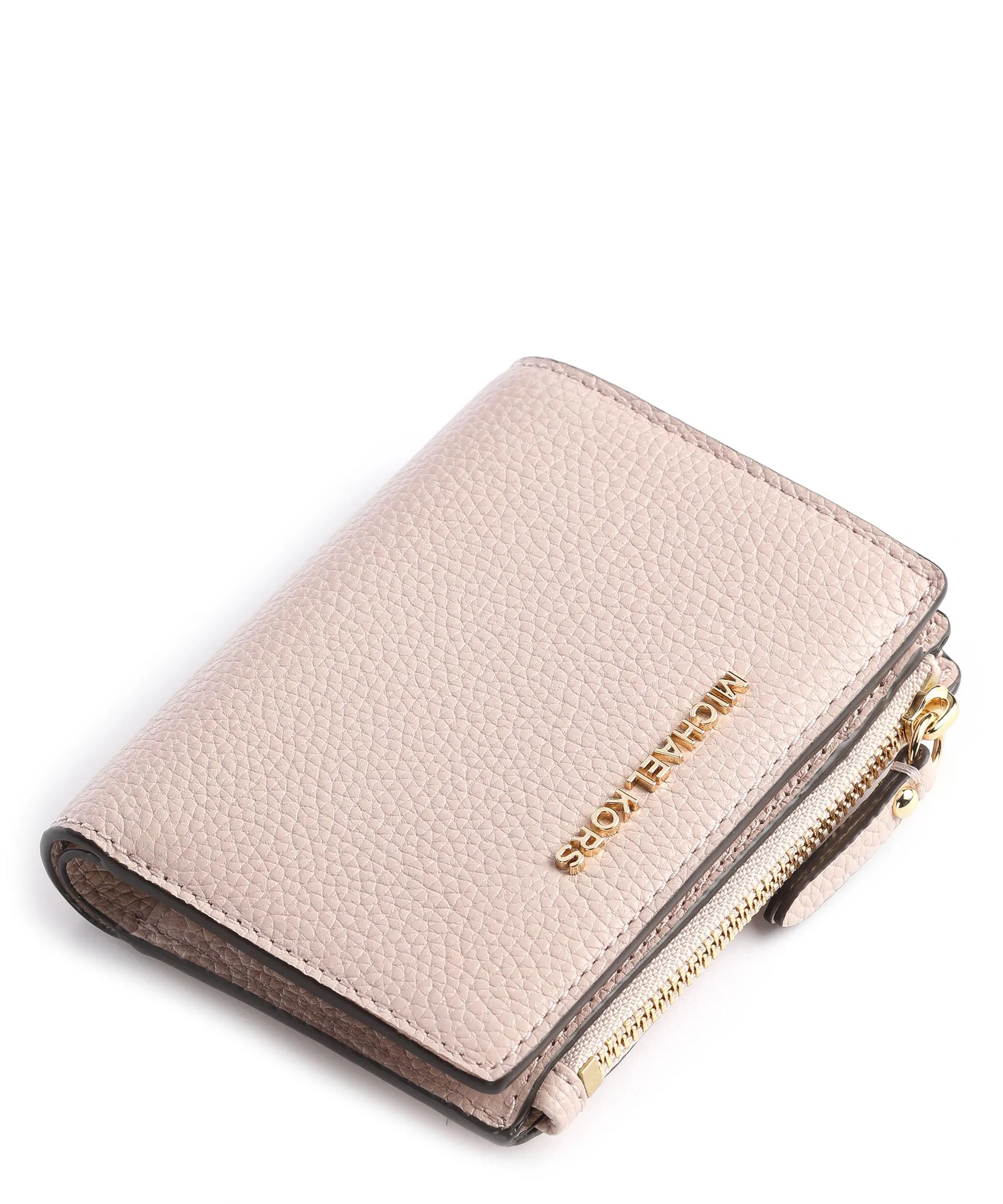  Michael Kors Jet Set Portafoglio pelle di vacchetta grana rosa antico  