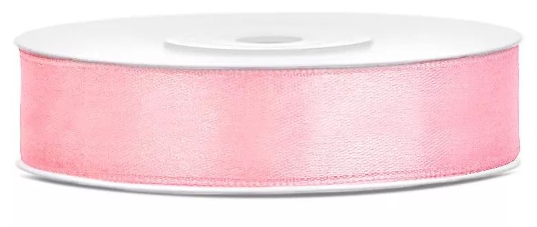 Nastro regalo di raso rosa 25m x 12mm