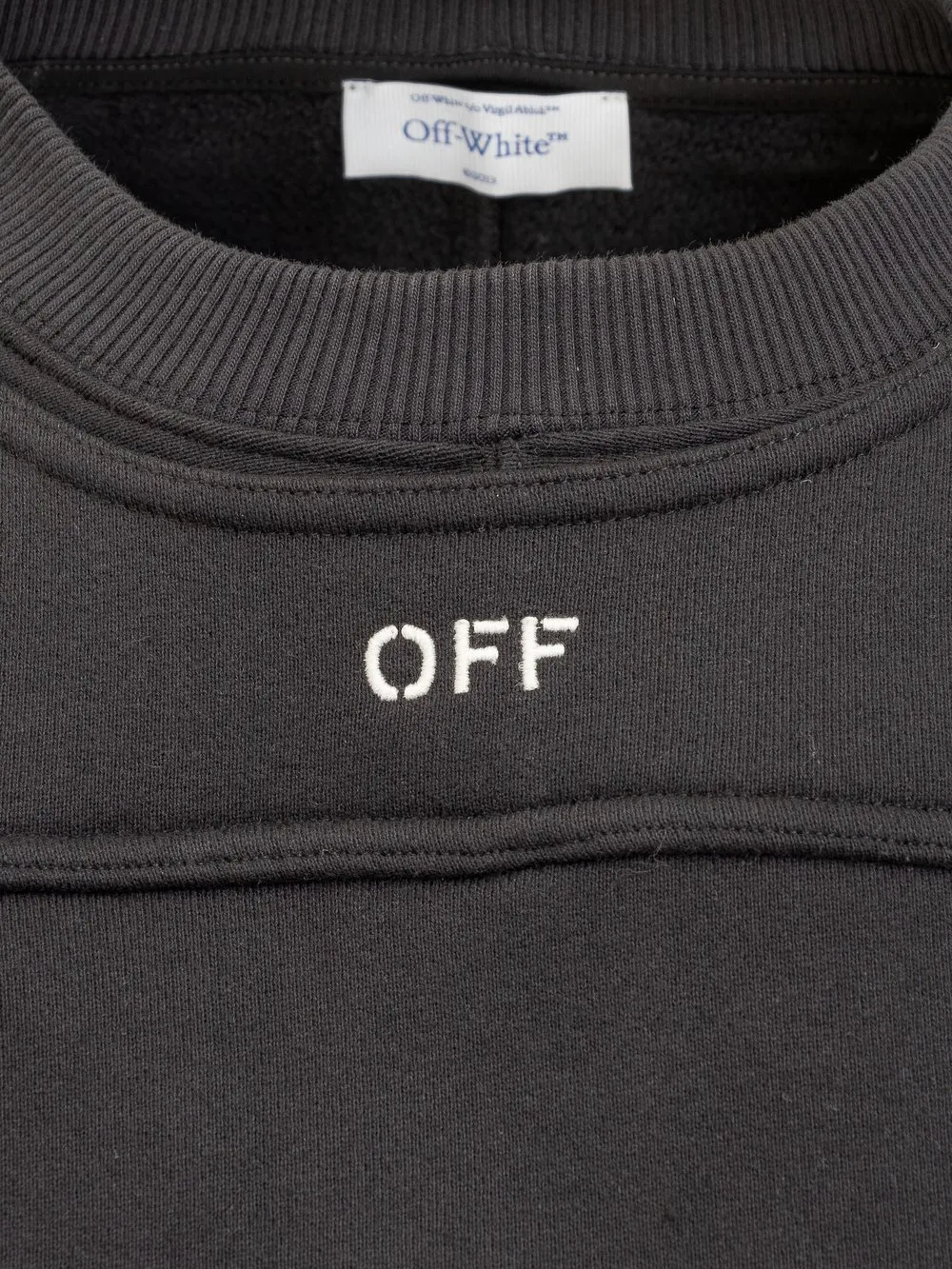 OFF-WHITE Felpa Gilet con Logo 