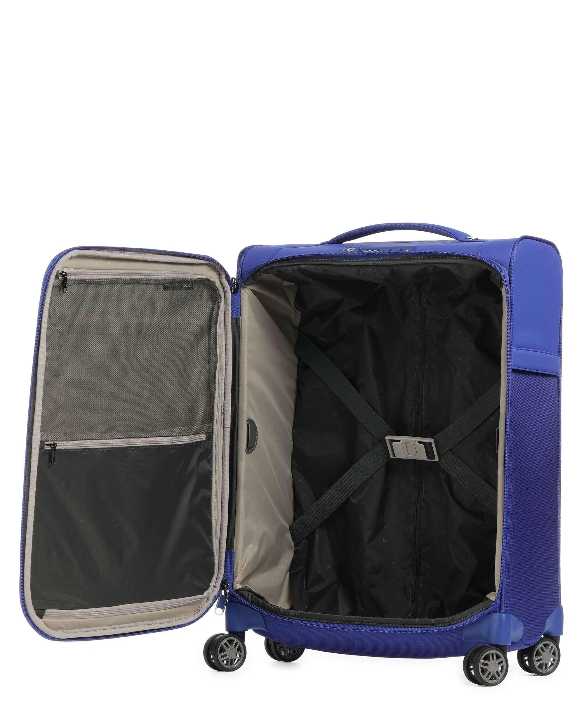  Samsonite Airea S Valigia trolley (4 ruote) blu 55 cm  
