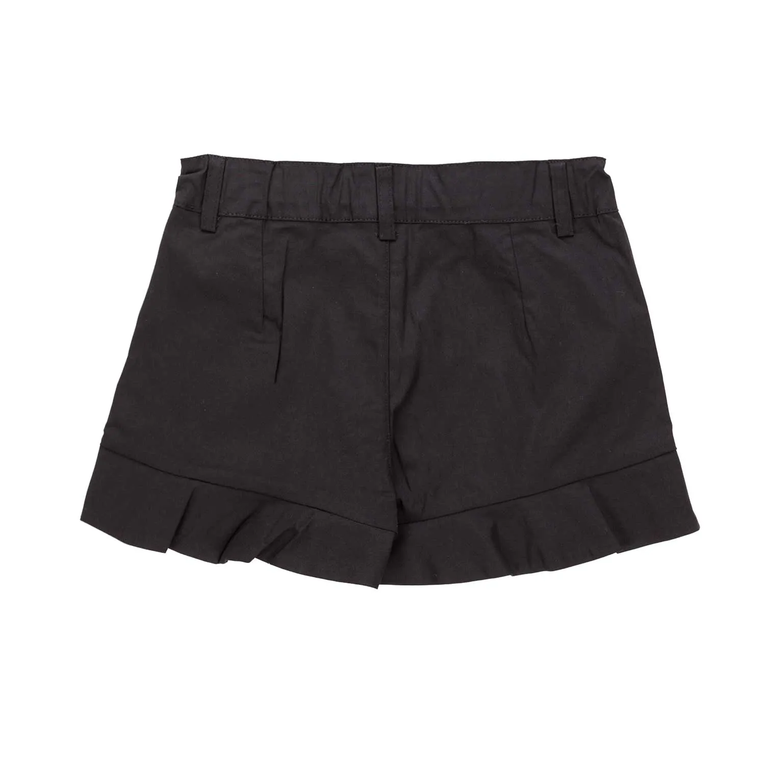 Shorts Neri Logo Bambina E Teen