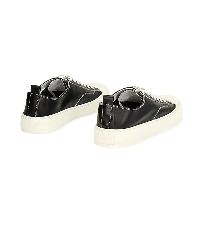 Sneakers nere urban in pelle